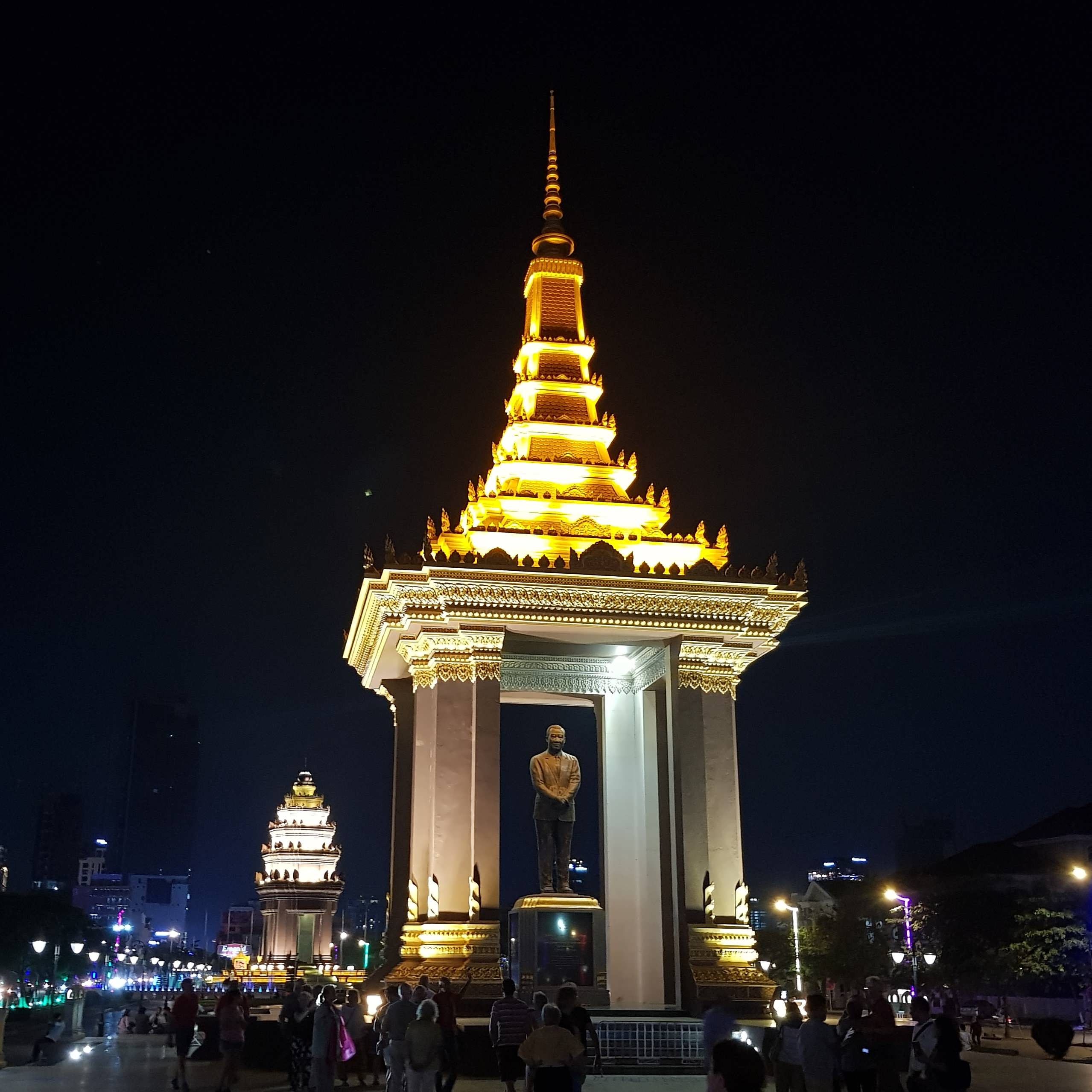 Nachts in Phnom Penh